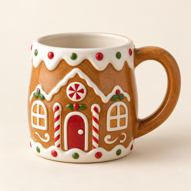 Gingerbread House Mug