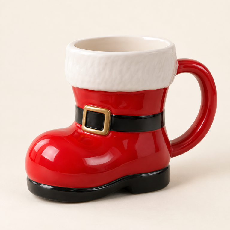 Santa Boot Mug