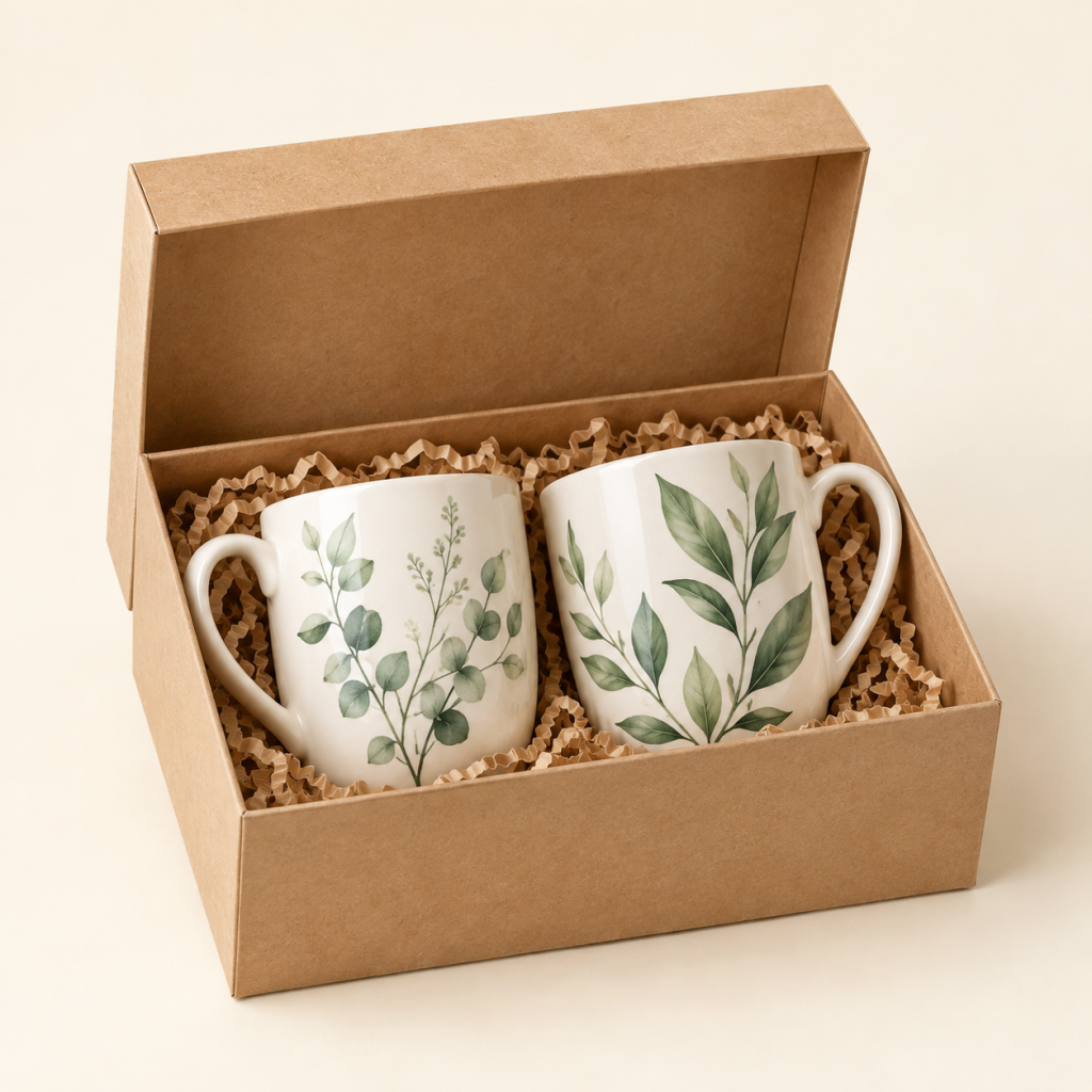 Botanical Tea Mug Gift Box