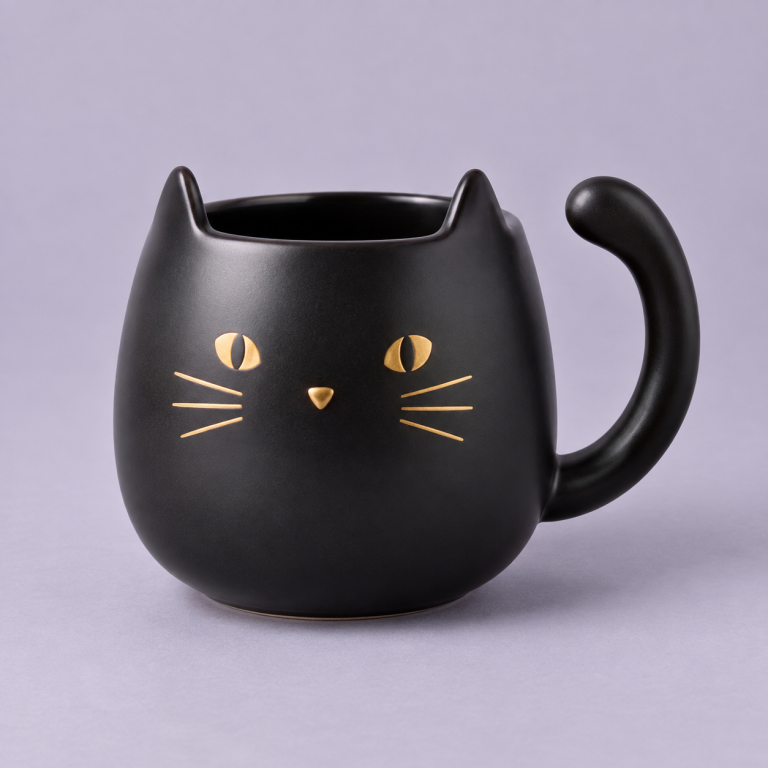 Black Cat Mug
