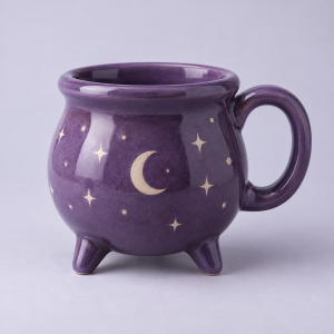 Violet Witch Cauldron Mug