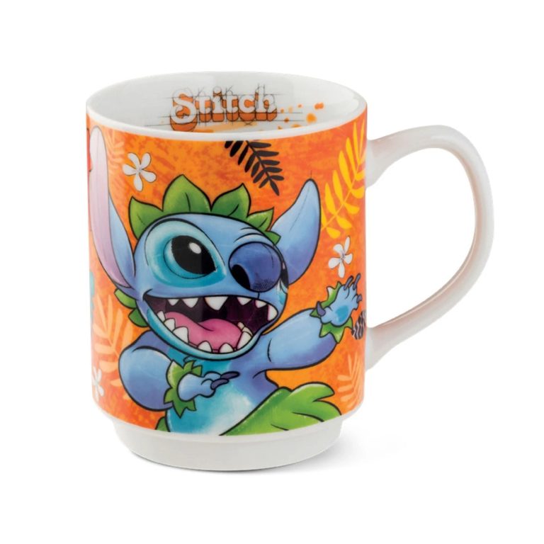 Mug empilable Stitch Orange - Disney Home Egan