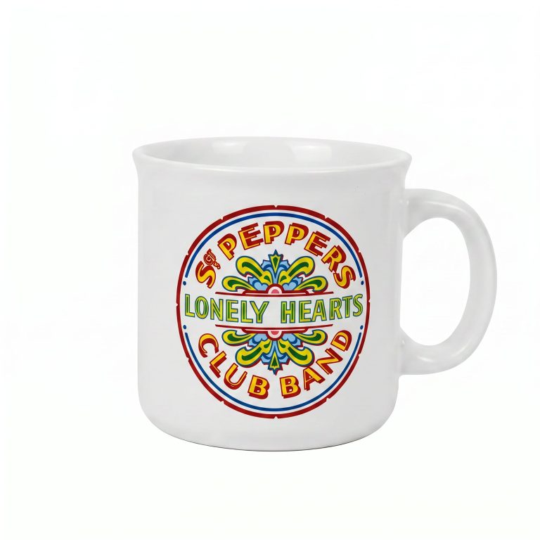 The Beatles - Sgt. Pepper Drum - 20 Oz Camper Mug