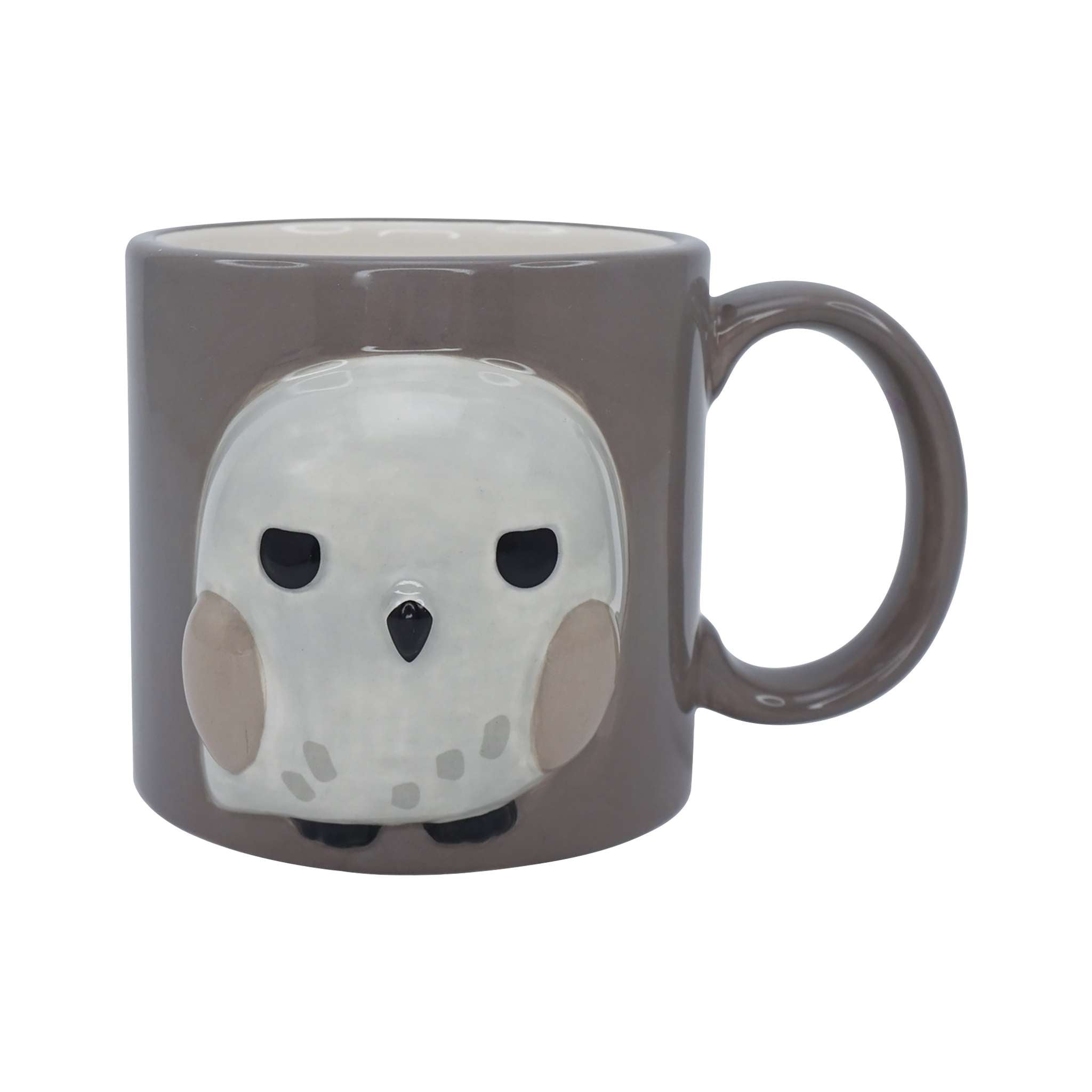 Harry Potter Kawaii Hedwig Embossed Ceramic Mug - 350ml