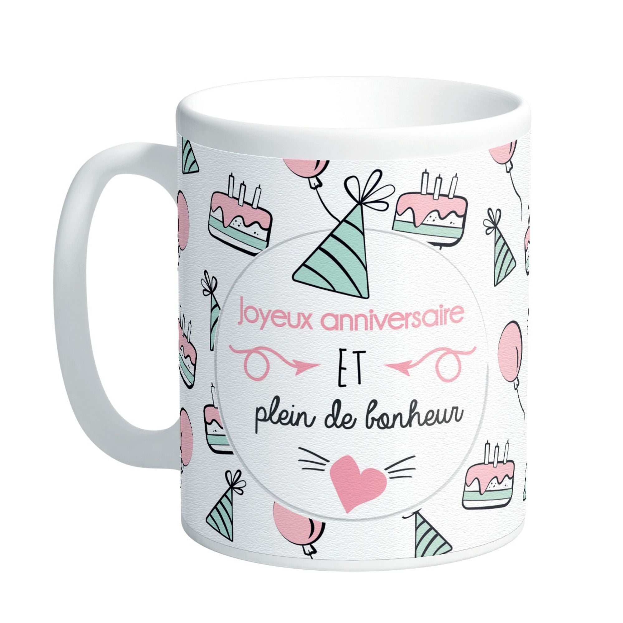 Mug Joyeux Anniversaire - Petits Messages