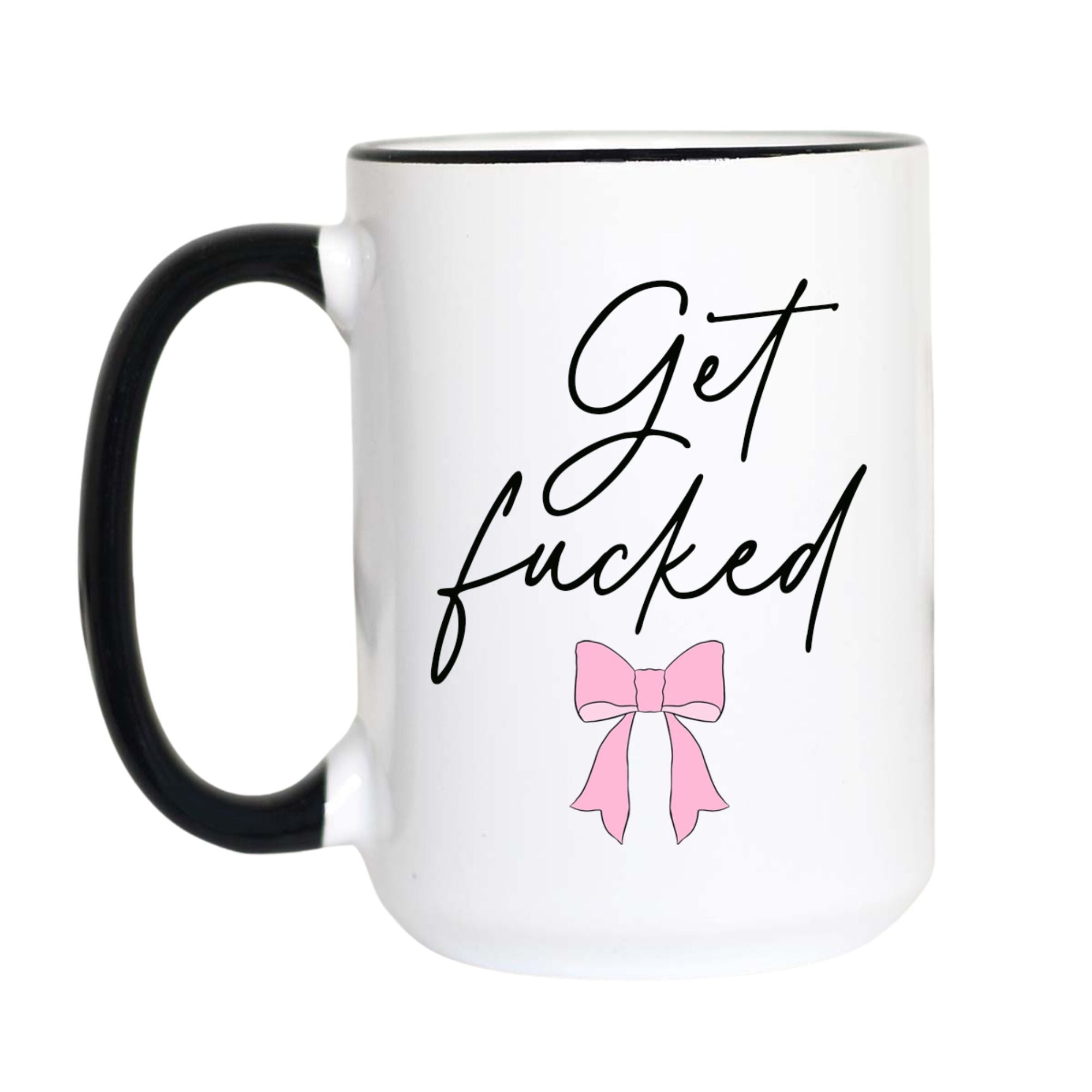Get Fucked Pink Bow Mug