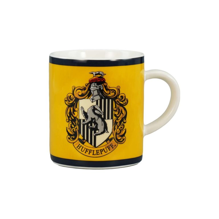 Harry Potter Hufflepuff Crest Stoneware Espresso Mug 110ml