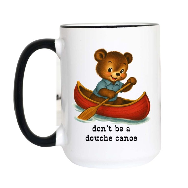 Douche Canoe Vintage Coffee Mug