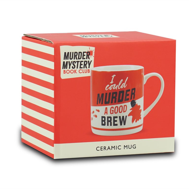 Murder Mystery Book Club Stoneware Mug - 370ml
