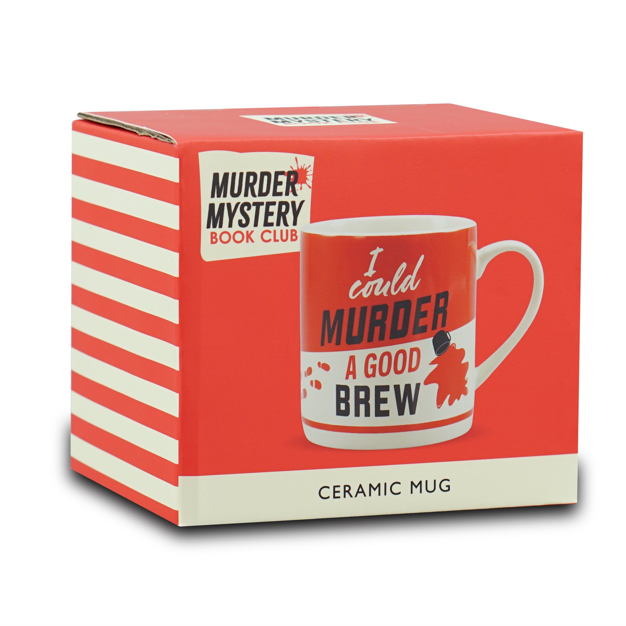 Murder Mystery Book Club Stoneware Mug - 370ml