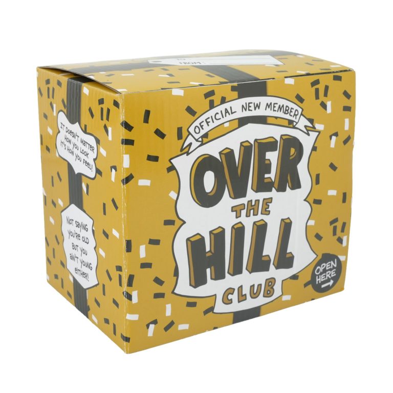 Over the Hill Card Mug
