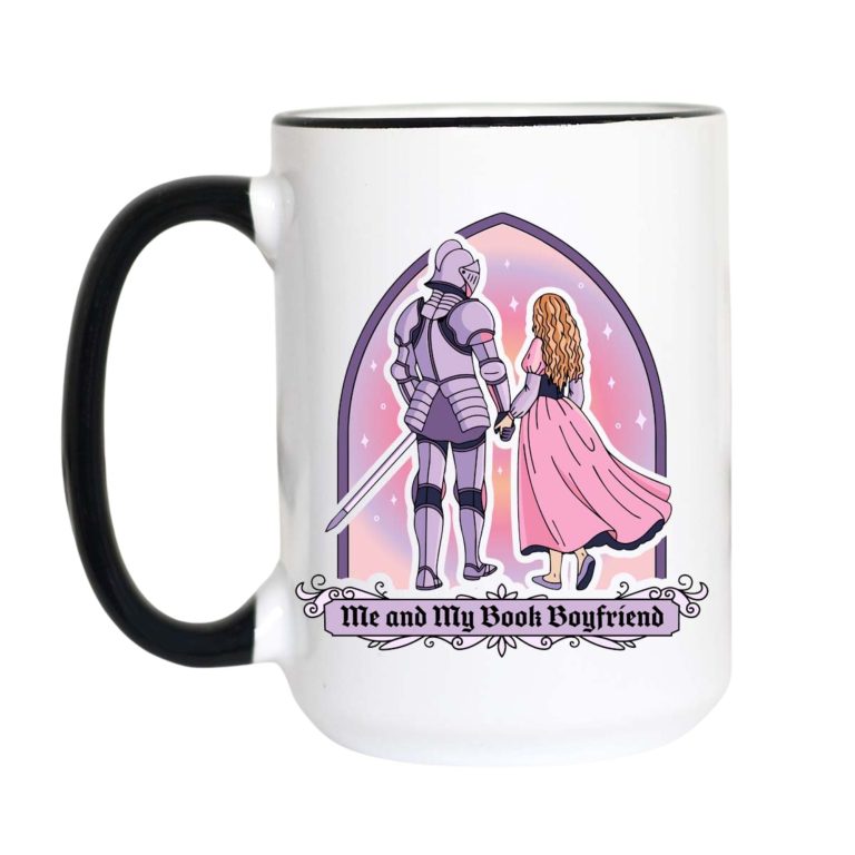 Me and My Book Boyfriend Romance Reader Coffee Mug