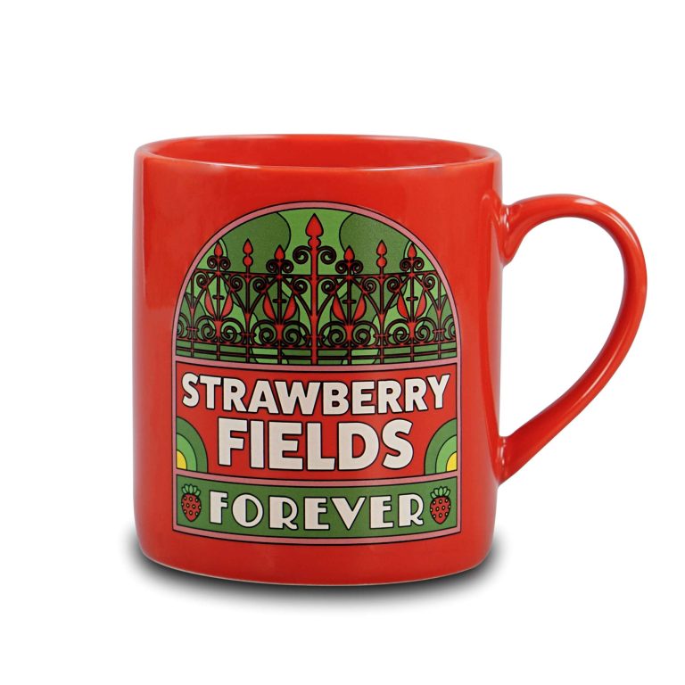 The Beatles Strawberry Fields Forever Stoneware Mug - 370ml