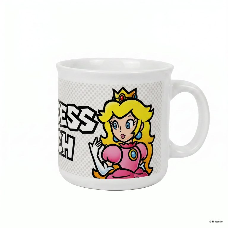 Super Mario - Princess Peach-Name - 20 Oz Camper Mug