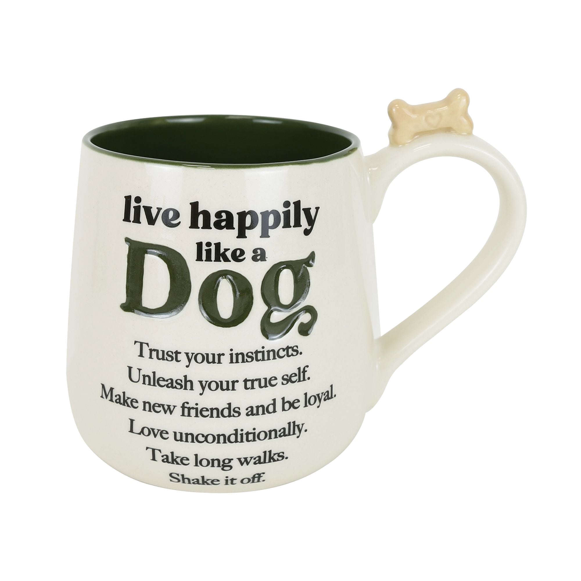 Happy Dog Artisan Mug