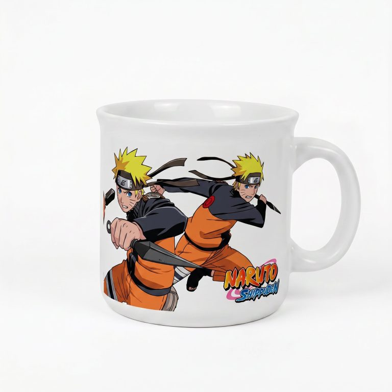 Naruto Shippuden - Fight Action - 20 Oz Camper Mug