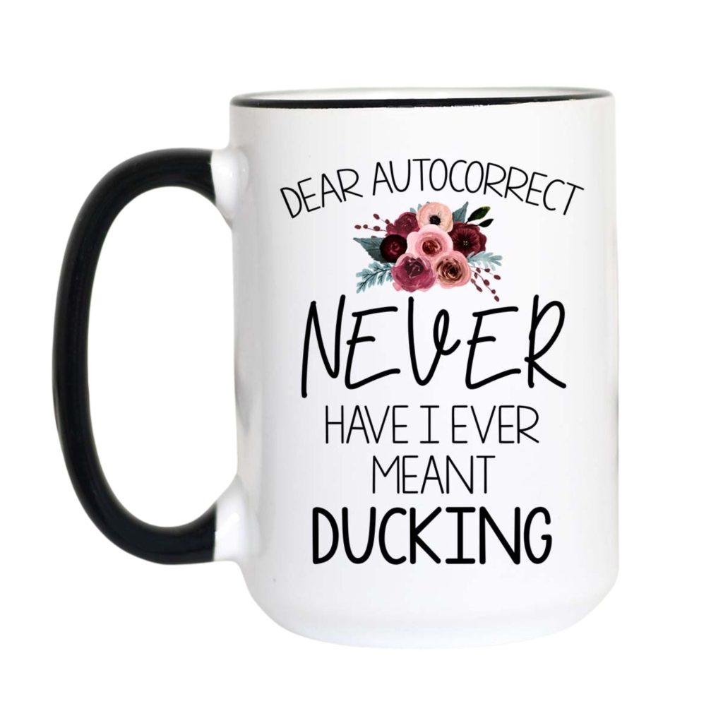 Never Meant Ducking Mug