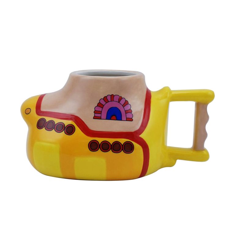 The Beatles Yellow Submarine Shaped Ceramic Mug - 460ml