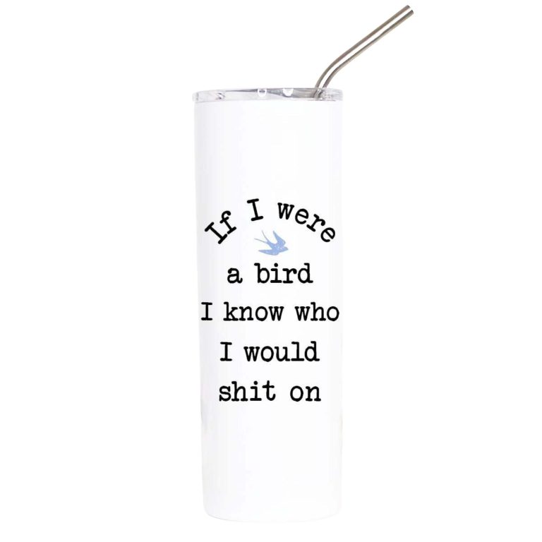 If I Were a Bird Tall Travel Cup – Funny Coffee Mug
