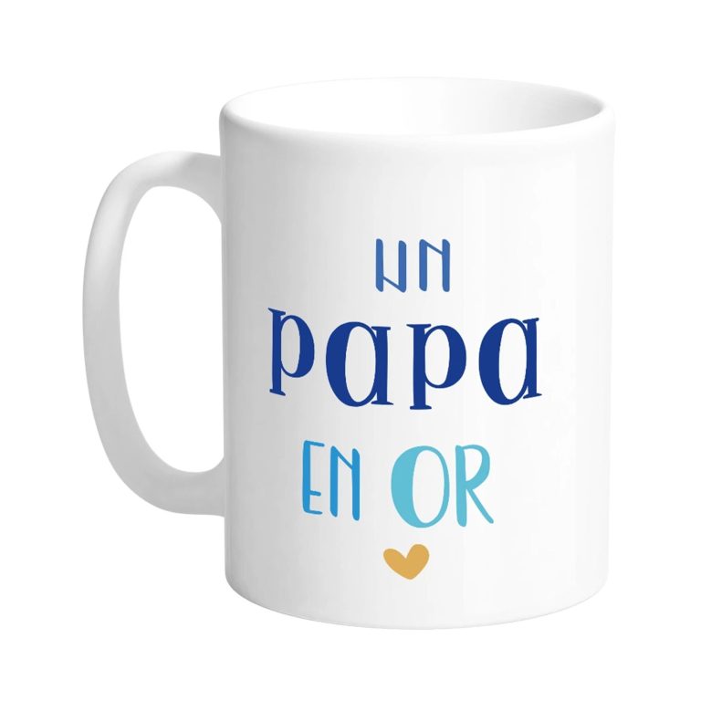 Mug Papa en Or - Petits Messages