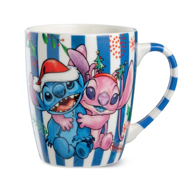 Mug Stitch & Angel Noël Bleu - Disney Home Egan
