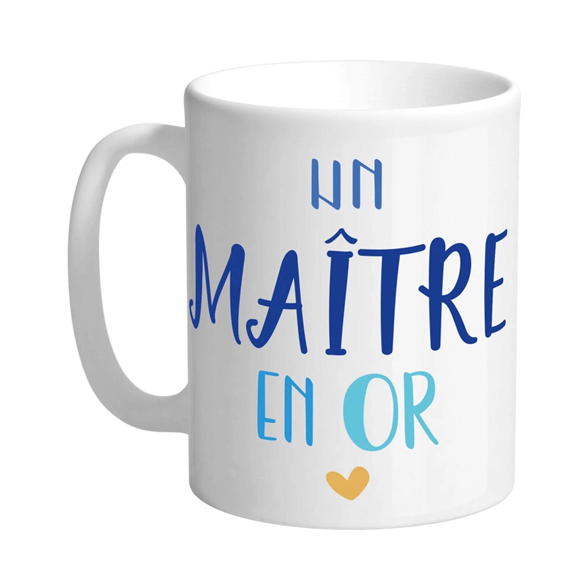 Mug Maître en Or - Petits Messages