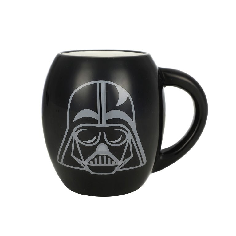 Star Wars: A New Hope Darth Vader 18 oz Ceramic Oval Mug for Hot & Cold Drinks