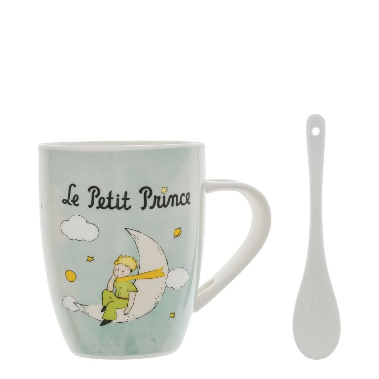Mug avec cuillère Lune - Le Petit Prince