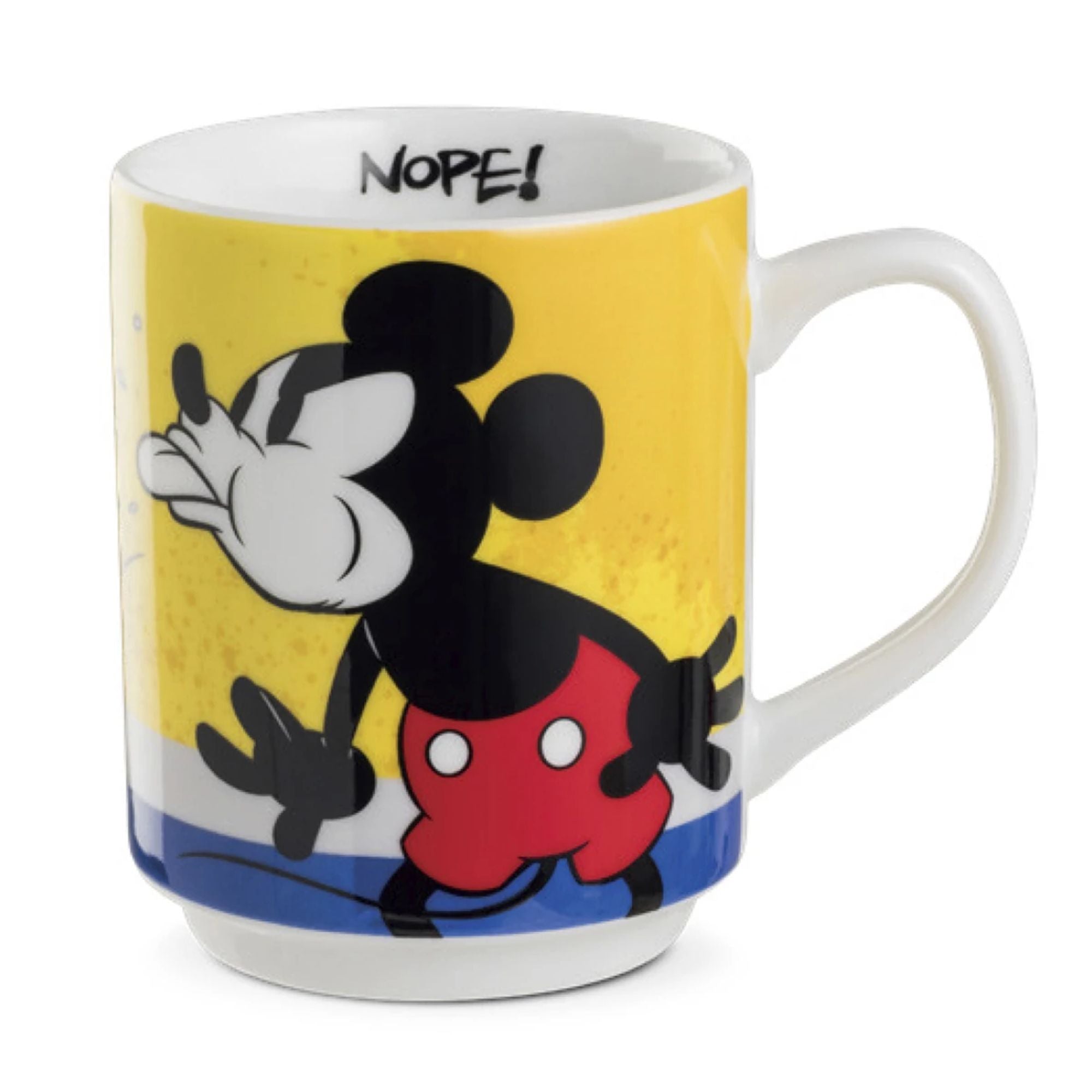 Mug empilable Mickey « I Am Yellow » - Disney Home Egan