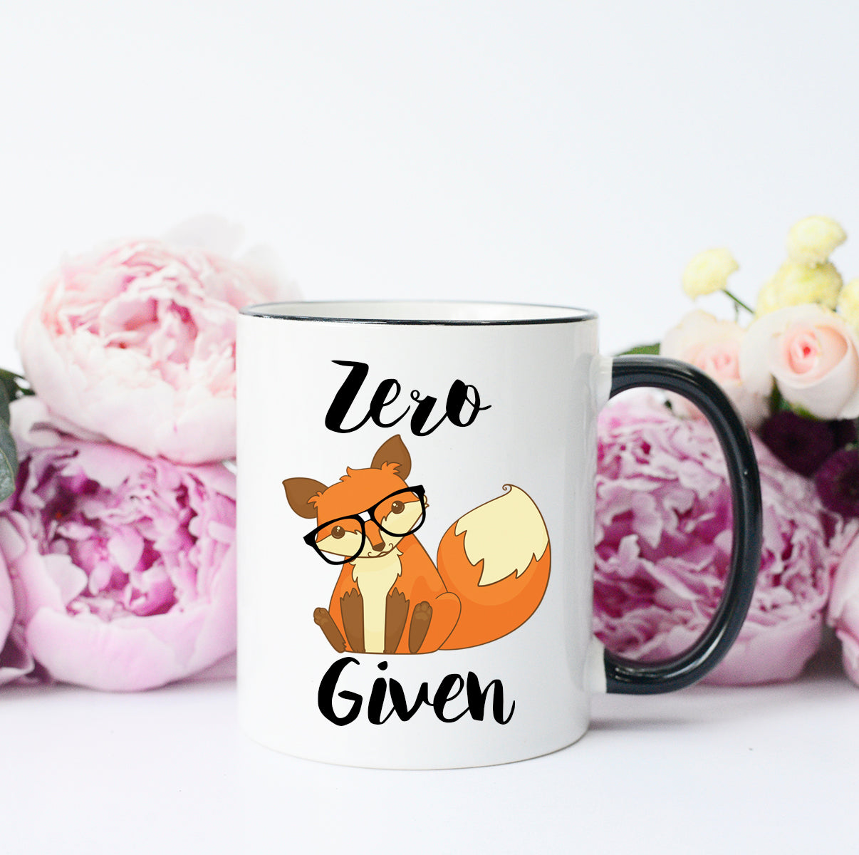 Funny Zero Fox Given Mug – Funny Coffee Mug
