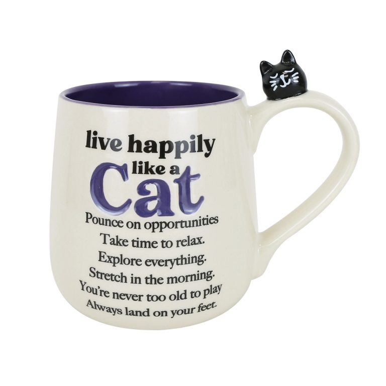 Happy Cat Artisan Mug
