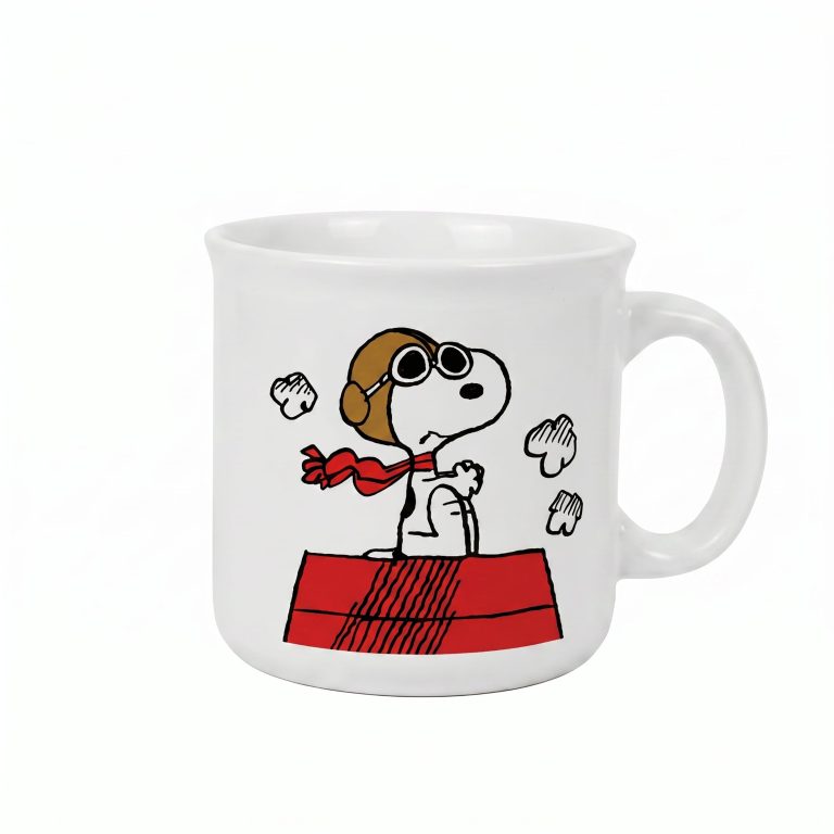 Peanuts - Flying Ace-Doghouse - 20 Oz Camper Mug