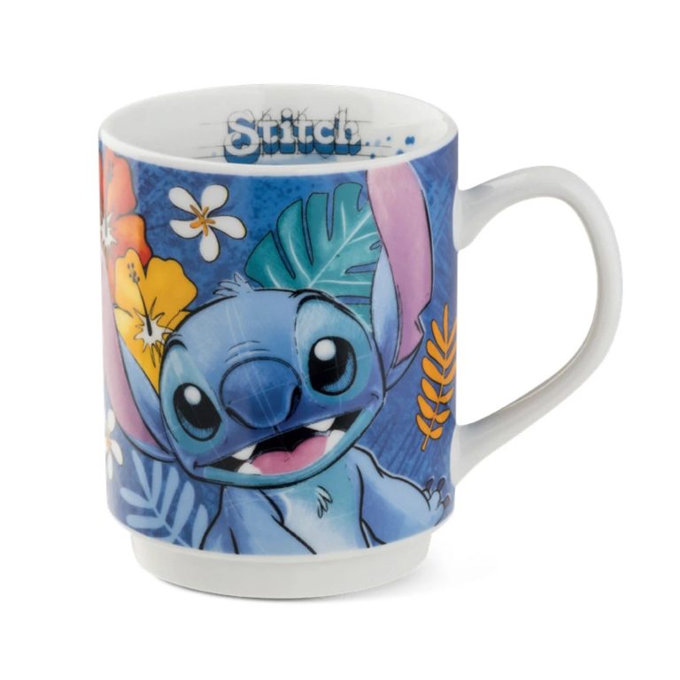 Mug empilable Stitch Bleu - Disney Home Egan