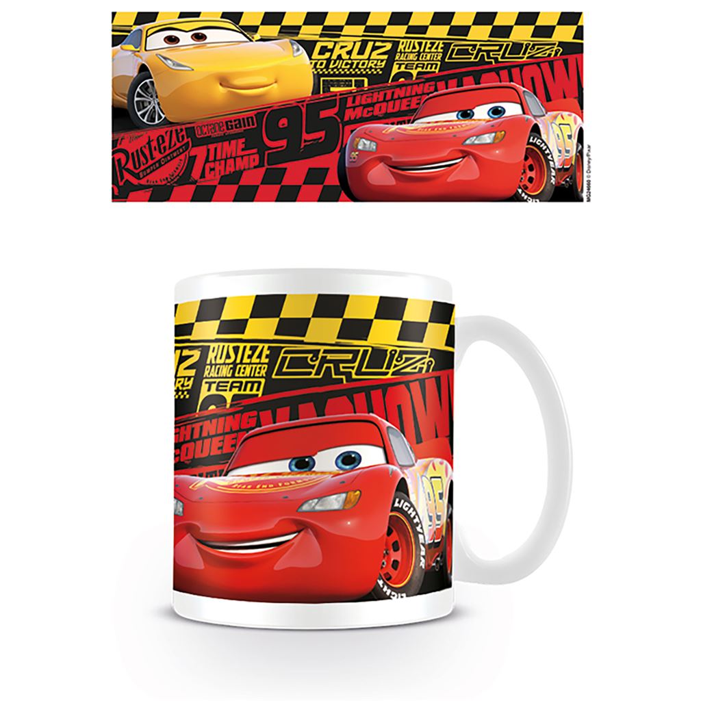 Cars 3 (Duo) 11oz/315ml White Ceramic Mug