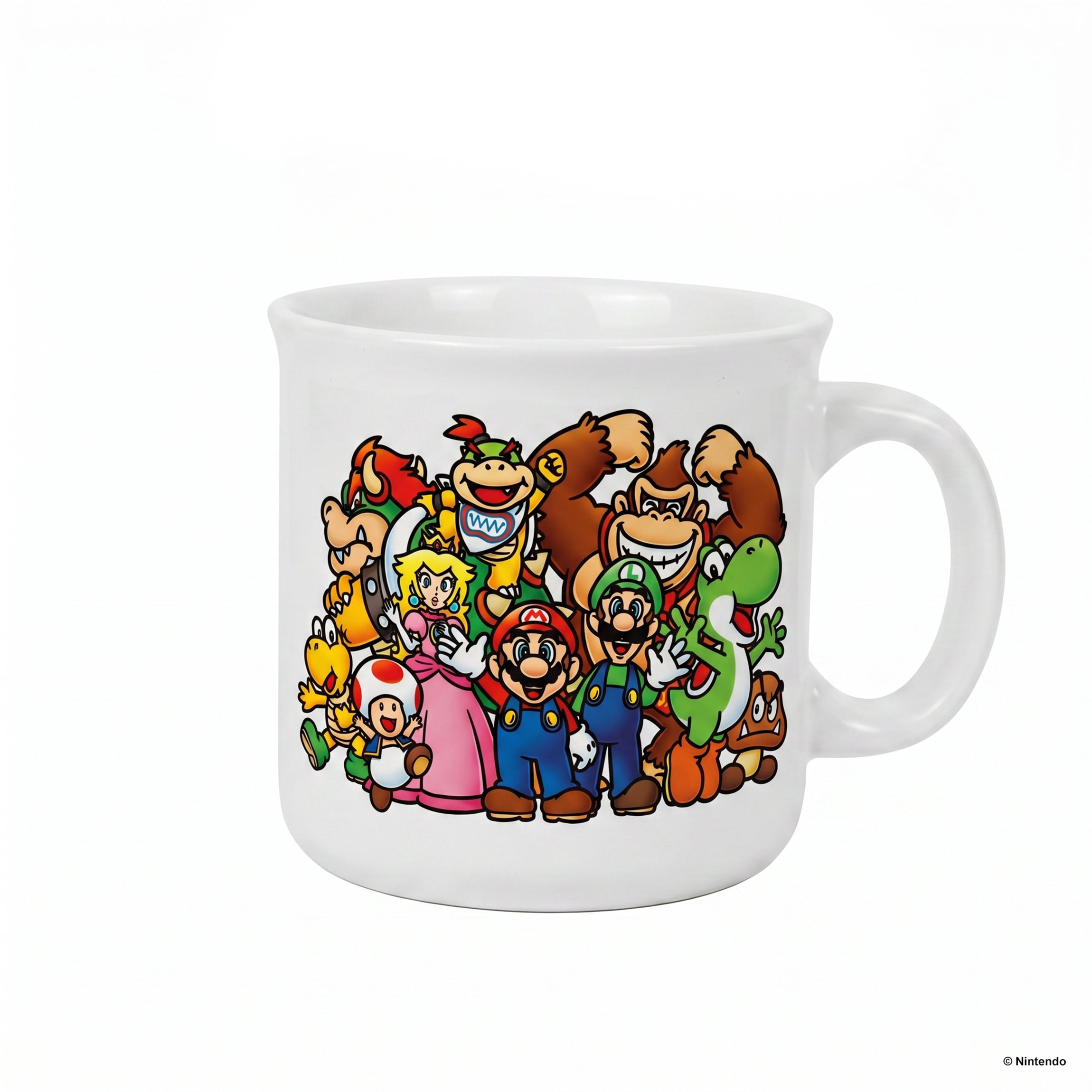Super Mario - Lineup Camper Ceramic Mug (20oz)