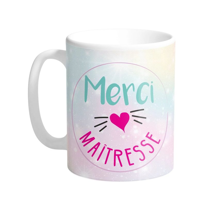 Mug Merci Maîtresse - Petits Messages