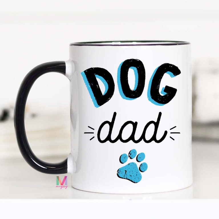 Dog Dad, Dog Dad Gifts, CM – Funny Coffee Mug
