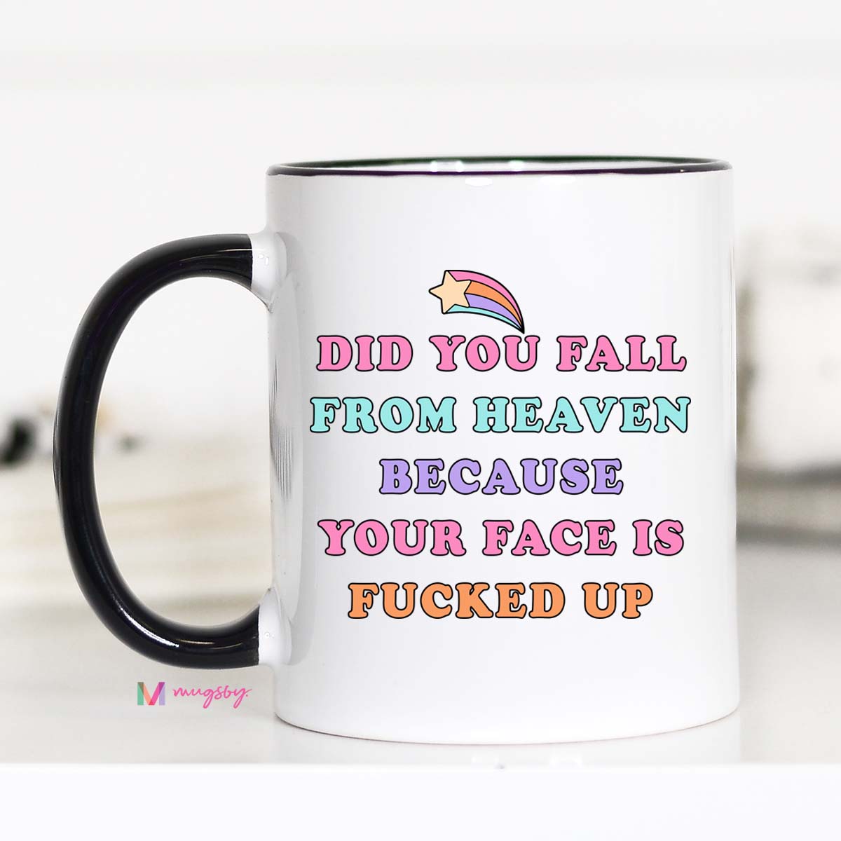 Did you Fall from Heaven Coffee Mug – Funny Coffee Mug