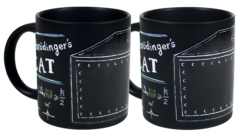 Schrödinger's Cat Mug Set