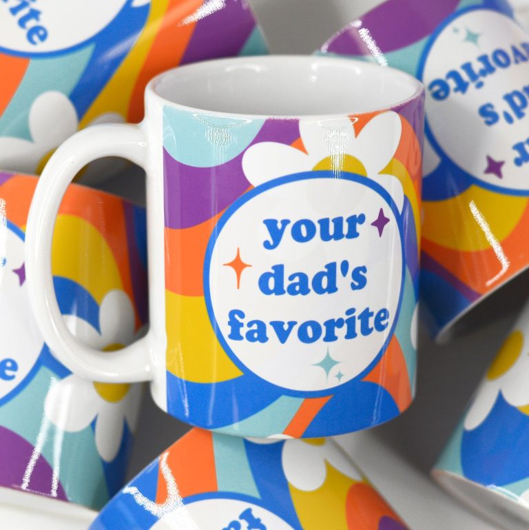 I'm Your Dad's Favorite Funny Ceramic Mug