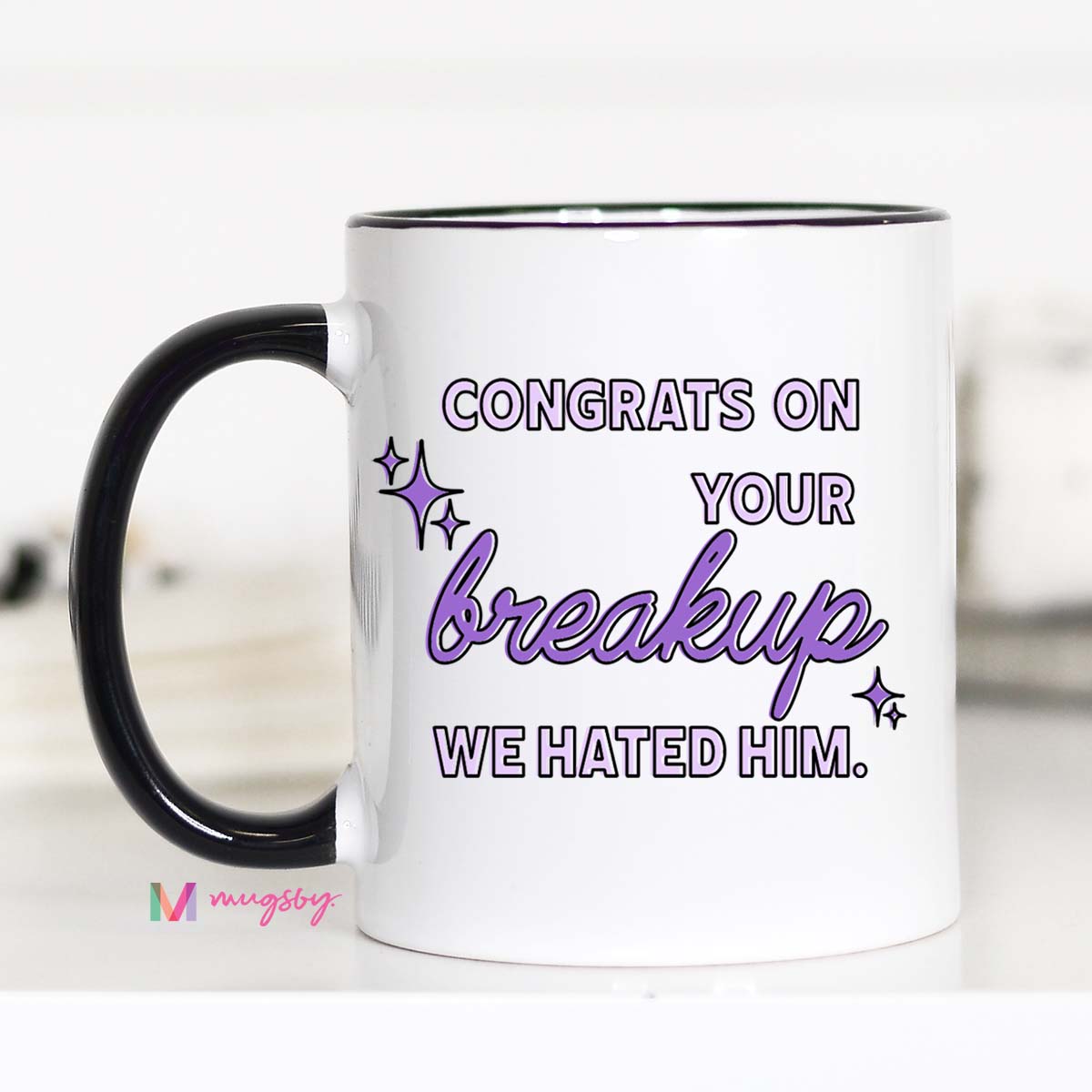 Congrats on Your Breakup Coffee Mug – Funny Coffee Mug