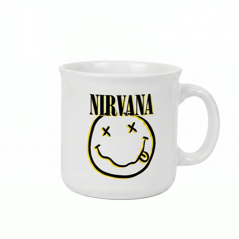 Nirvana - Smiley - 20 Oz Camper Mug