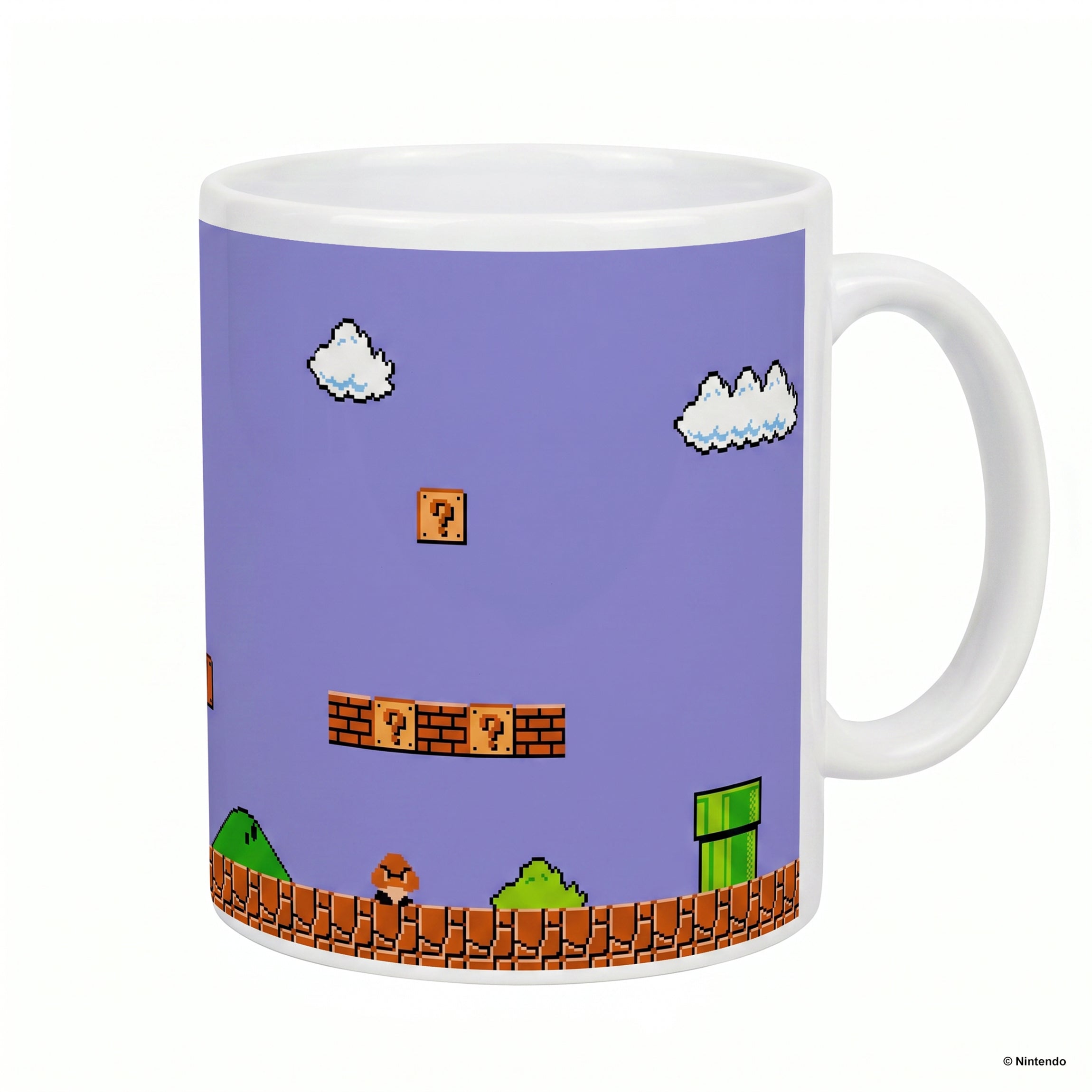 Super Mario - Retro Title - 11 Oz Mug