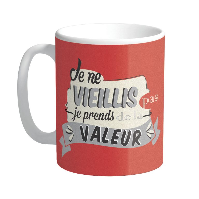 Mug Je prends de la Valeur - Petits Messages